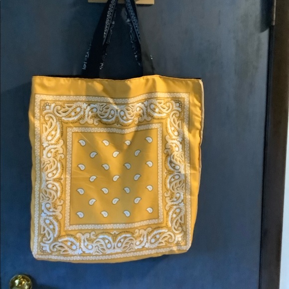 Bandana tote bag Reversible - Picture 3 of 5